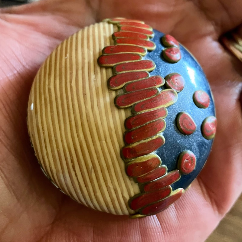 Handmade Seed Bead Beaded Mini Lighter Case Cover Native Indian American  Tassles